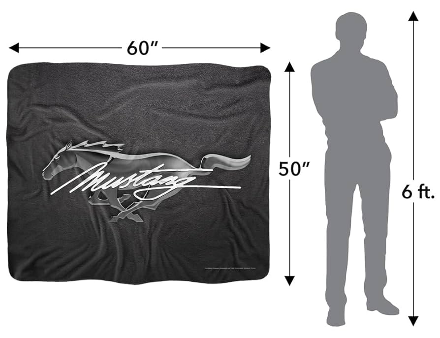 Amazon.com: Ford Mustang Blanket, 50